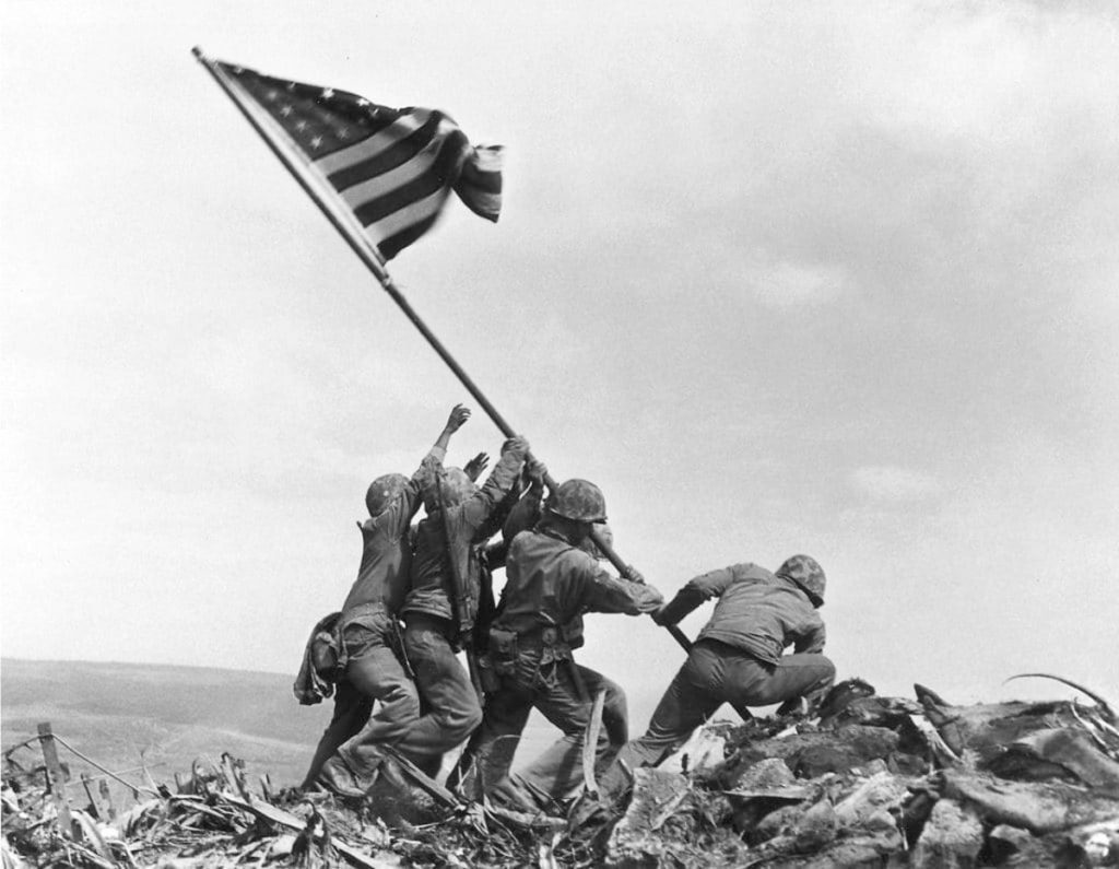 maneuver warfare and determination helped the Marine Corps win on Iwo Jima