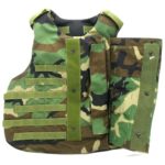 Woodland Camo Body Armor OTV Open Flap