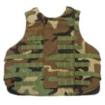 Woodland Camo Outer Tactical Vest Body Armor