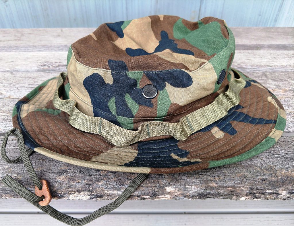 Iraq Flag Boonie Safari Fishing Bucket Hat Black