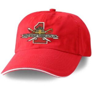 First Recruit Training Battalion Red Baseball Cap Cover