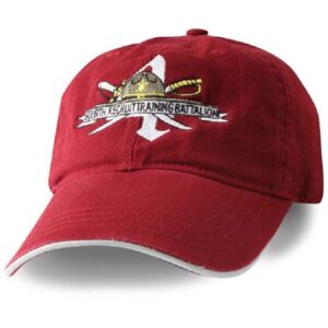 Fourth Recruit Training Battalion Maroon Baseball Cap Cover