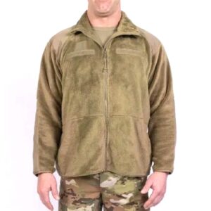 Front USMC Coyote Gen III Fleece Jacket