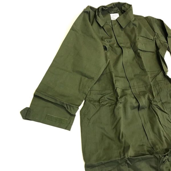 Military Utility Coveralls OD Green Sleeve