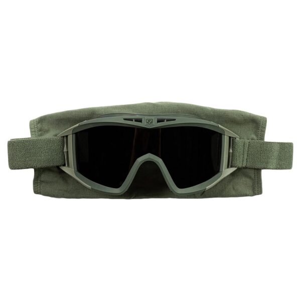 Revision Desert Locust Ballistic Goggles OD Frame Smoke Lenses