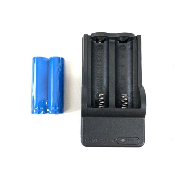Tactical Flashlight Batteries and Charger