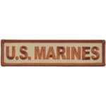 US Marines Desert Coyote Tab Patch