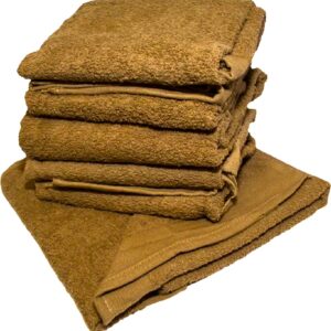 US Military Brown Cotton Towel