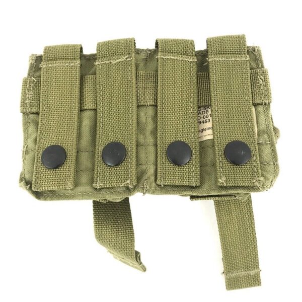 Coyote Double Frag Grenade Pouch V2 MOLLE Straps