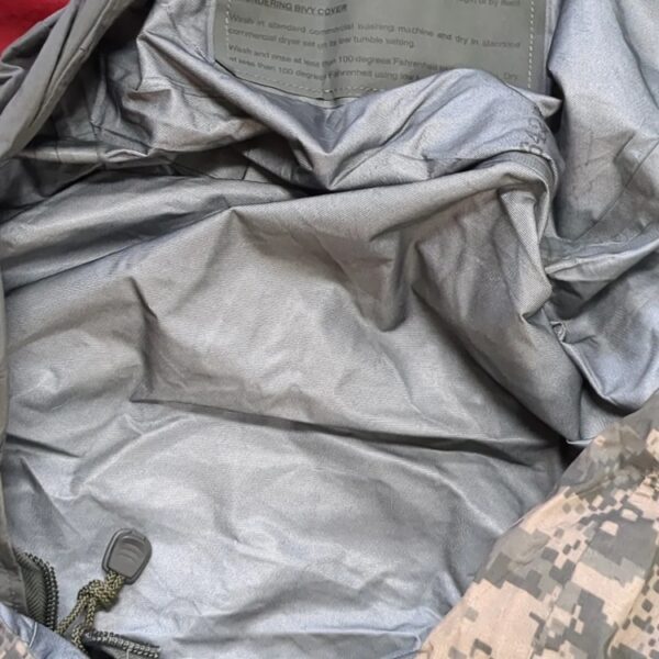 Inside of Army Bivy Cover