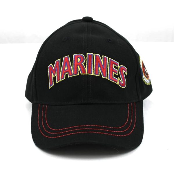 Marines Black Cover with Marine Corps Logo