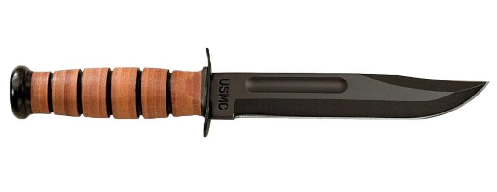 the classic Marine Corps combat knife