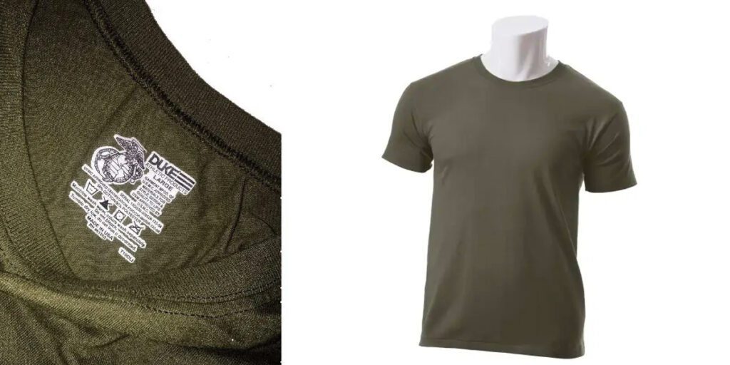 best Marines skivvy shirt in od green