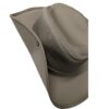 the side view of a khaki Australian bush hat