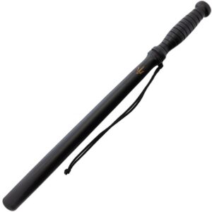 a black maple military baton