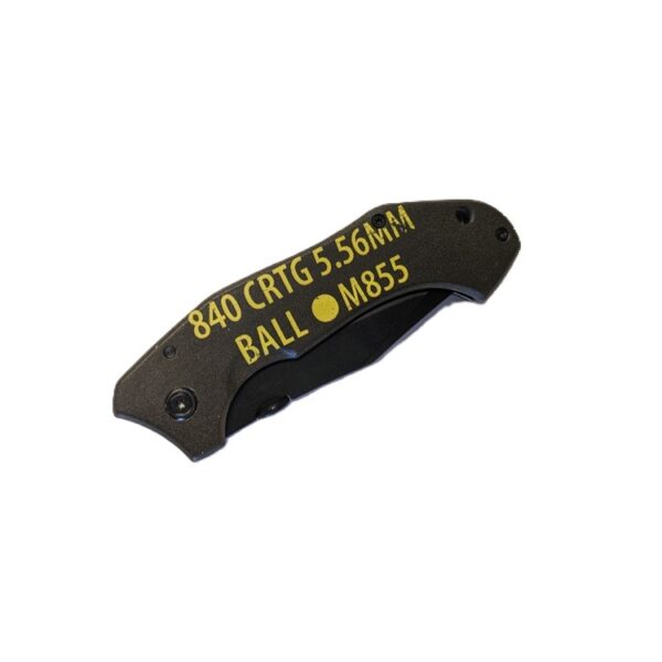 a closed military pocket knife