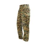 side of woodland MARPAT Marine Corps utility trousers