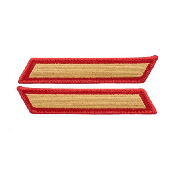 a set of one Marine Corps service stripes