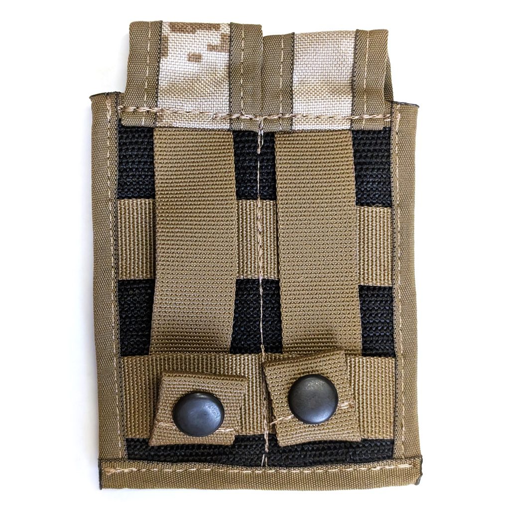 Marine Corps desert MARPAT camouflage double magazine pouch