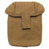 the front of a medium-sized coyote brown general purpose pouch