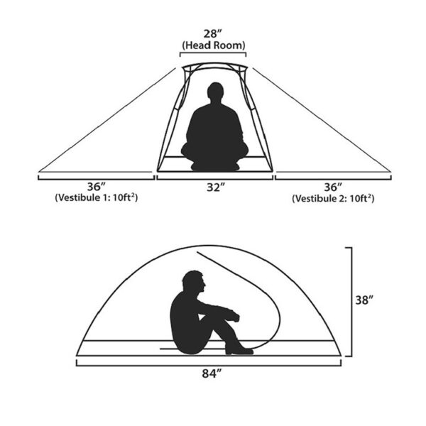 the dimensions of a one-person LiteFighter