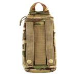 the MOLLE II straps on a MultiCam medical pouch