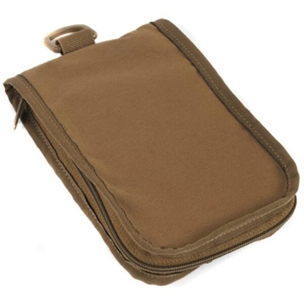 a coyote brown US Marine Corps walking wallet