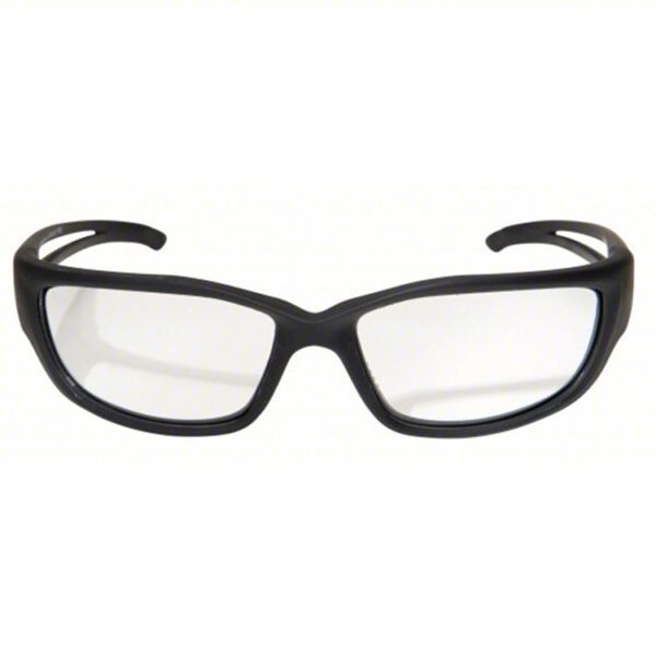 front of Edge military ballistic safety glasses with clear lenses