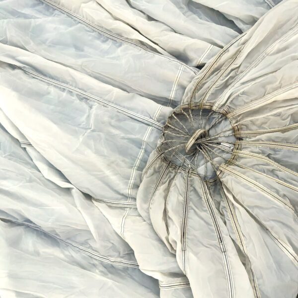 the canopy of a French Military AMR 716 parachute