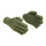 Olive drab Swedish military glove liners