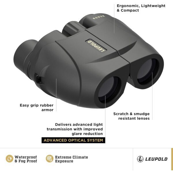 specs of Leupold BX1 Rogue compact binoculars