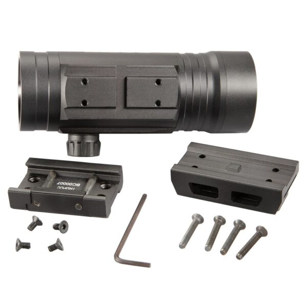 components of the Tasco Propoint 1x30mm red dot sight