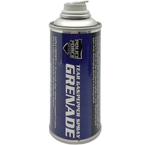 a can of tear gas spray