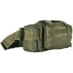 an olive drab modular pack