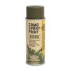 an olive drab colored can of military camouflage spray paint