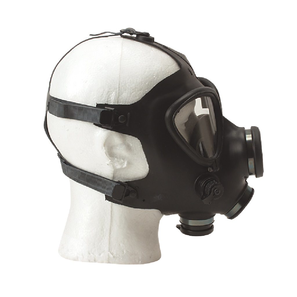 side view of an Israeli M15 gas mask
