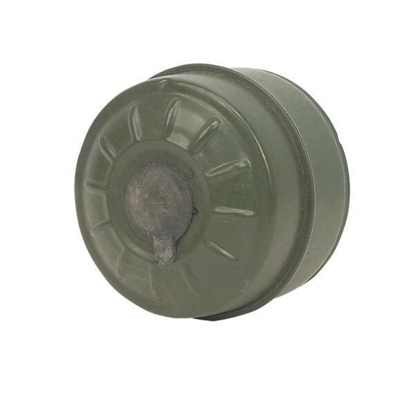 a Romanian M-74 gas mask filter