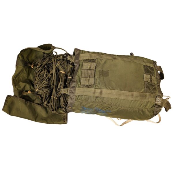 a US military cargo extraction parachute