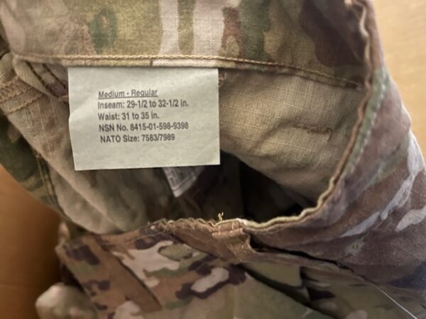 USGI MultiCam OCP Flame Resistant Trousers - Image 5