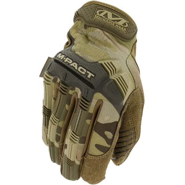 MultiCam Mechanix Wear M-Pact impact-resistant military gloves