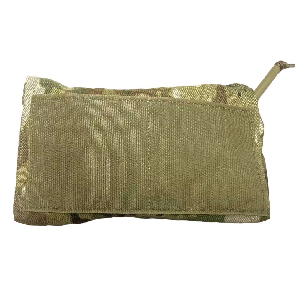 a USGI OCP Scorpion bleed quick release medical pouch