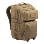 a large coyote military assault pack backpack