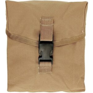 a coyote brown SAW gunner pouch