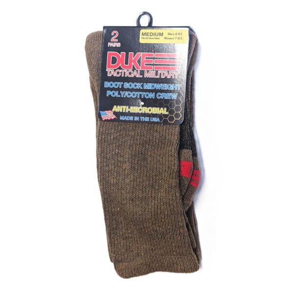 coyote brown military boot socks