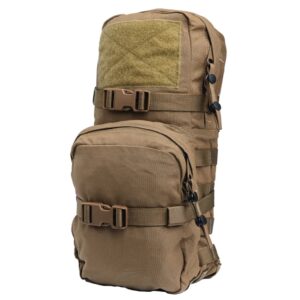 a coyote brown US military surplus modular assault pack