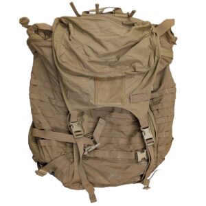 a coyote brown Granite Gear CHIEF Patrol Pack--a US Special Forces rucksack that is lightweight, comfortable, and durable