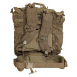 a coyote brown Granite Gear CHIEF Patrol Pack--a US Special Forces rucksack that is lightweight, comfortable, and durable
