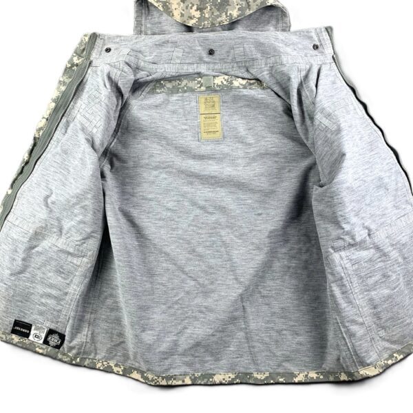a US Army ACU FREE parka in UCP camouflage