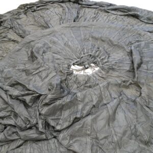 a T-10C Troop Personnel Parachute, a classic piece of US military gear