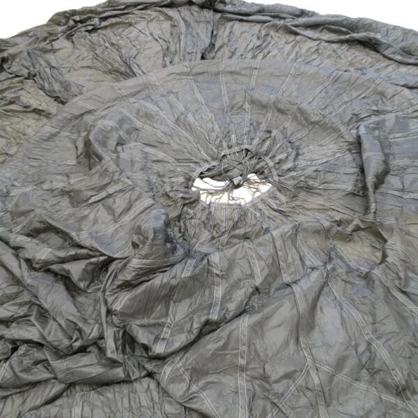 a T-10C Troop Personnel Parachute, a classic piece of US military gear